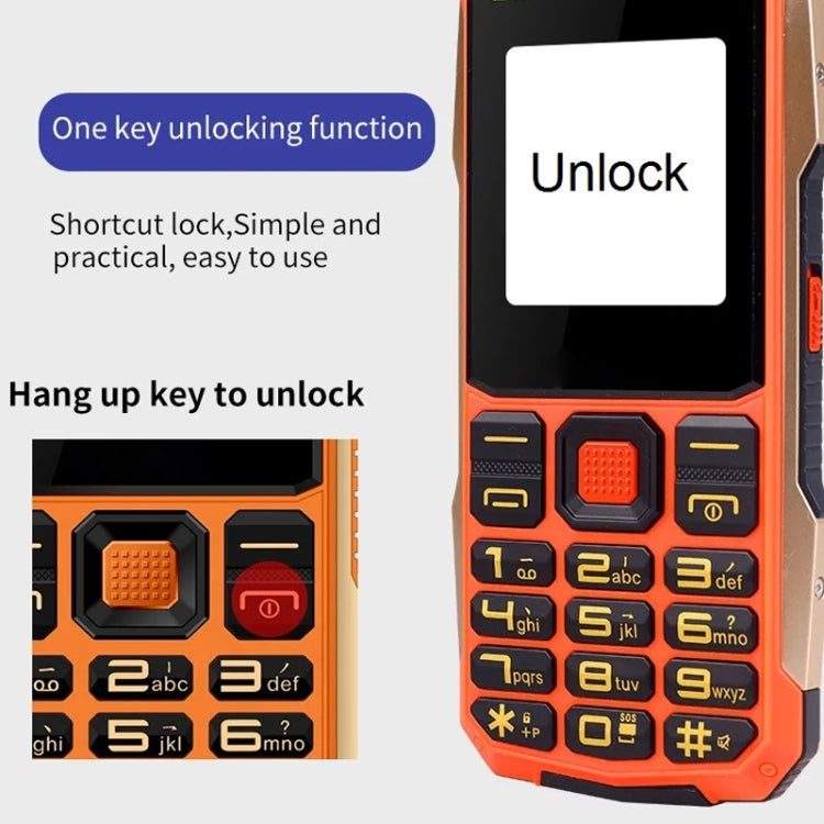 K1+ 4G Elder Rugged Phone, 2.6 inch, 1500mAh Battery, LED Flashlight, Network: 4G, Dual SIM, SOS, Plug:UK Plug(Black) - Others by buy2fix | Online Shopping UK | buy2fix