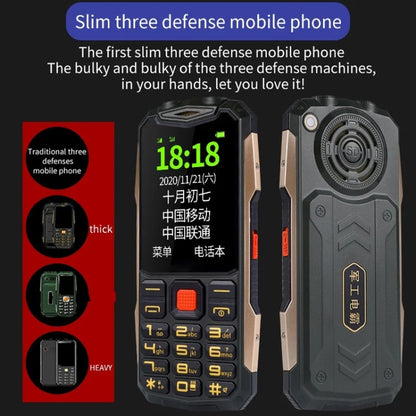 K1+ 4G Elder Rugged Phone, 2.6 inch, 1500mAh Battery, LED Flashlight, Network: 4G, Dual SIM, SOS, Plug:UK Plug(Green) - Others by buy2fix | Online Shopping UK | buy2fix