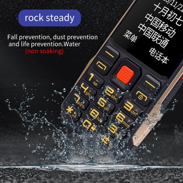 K1+ 4G Elder Rugged Phone, 2.6 inch, 1500mAh Battery, LED Flashlight, Network: 4G, Dual SIM, SOS, Plug:UK Plug(Green) - Others by buy2fix | Online Shopping UK | buy2fix