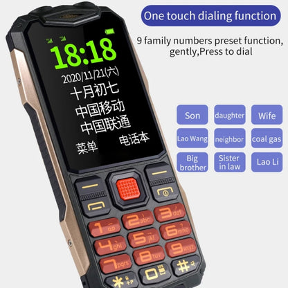K1+ 4G Elder Rugged Phone, 2.6 inch, 1500mAh Battery, LED Flashlight, Network: 4G, Dual SIM, SOS, Plug:UK Plug(Red) - Others by buy2fix | Online Shopping UK | buy2fix