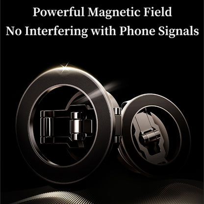 ROCK Q08 Car Magnetic Foldable Phone Holder(Black) - Universal Car Holders by ROCK | Online Shopping UK | buy2fix