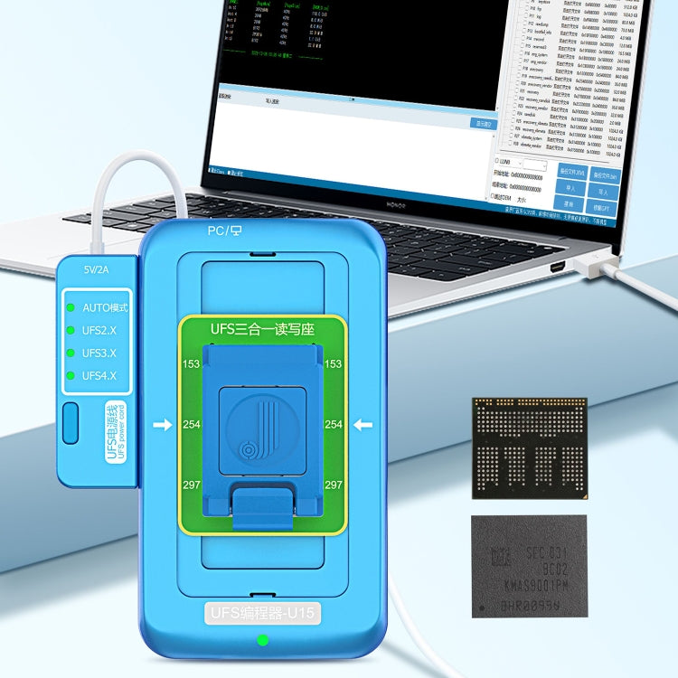 JCID UFS Programmer-U15 Box for Adaptation UFS Nand Flash Read & Write Expansion Repair - Test Tools by JCID | Online Shopping UK | buy2fix