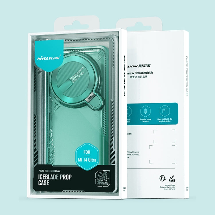 For Xiaomi 14 Ultra NILLKIN Ice Sky Prop Series Cover Version Phone Case(Green) - 14 Ultra Cases by NILLKIN | Online Shopping UK | buy2fix