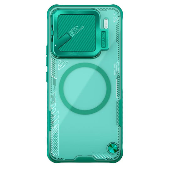 For Xiaomi 15 Pro NILLKIN Iceblade Prop Series MagSafe Magnetic Cover Version Phone Case(Green)