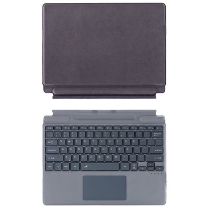 For Microsoft Surface Pro 10 / Pro 9 2089D Backlight Wireless Bluetooth Keyboard Leather Case with Touchpad(Grey) by buy2fix
