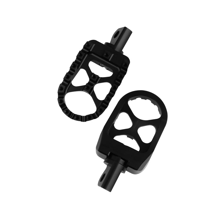 Motorcycle Modification Pedal Set Wide Fat Footpegs Foot Pegs for Harley(Black) - Others by buy2fix | Online Shopping UK | buy2fix