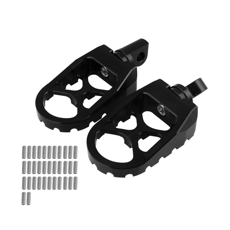 Motorcycle Modification Pedal Set Wide Fat Footpegs Foot Pegs for Harley (Gold) - Others by buy2fix | Online Shopping UK | buy2fix