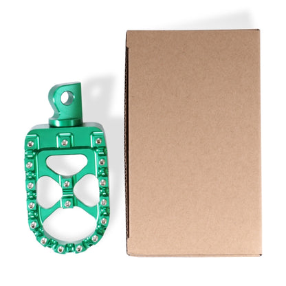 Motorcycle Modification Pedal Set Wide Fat Footpegs Foot Pegs for Harley (Green) - Others by buy2fix | Online Shopping UK | buy2fix