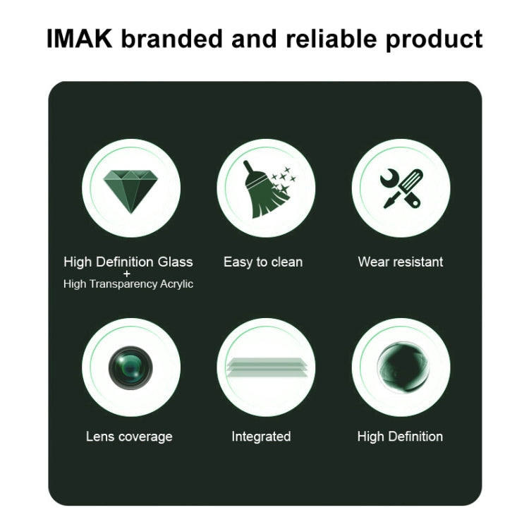 For OPPO A3 Pro 5G India imak High Definition Integrated Glass Lens Film - For OPPO by imak | Online Shopping UK | buy2fix