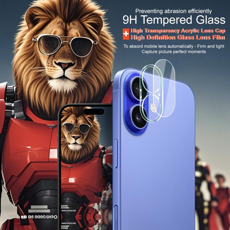 For iPhone 17 imak High Definition Integrated Glass Lens Film - iPhone 17 Tempered Glass by imak | Online Shopping UK | buy2fix