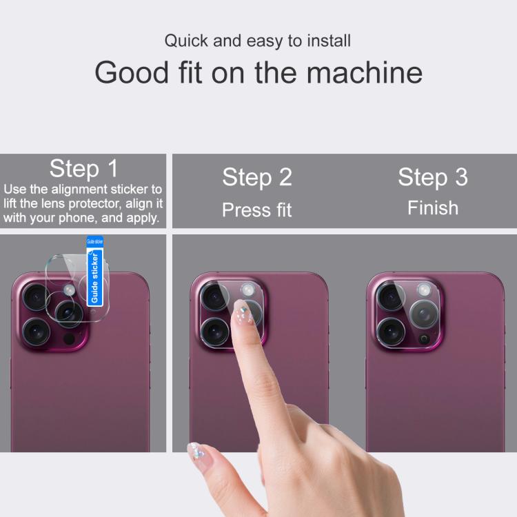 For iPhone 17 Air imak High Definition Integrated Glass Lens Film - iPhone 17 Air Tempered Glass by imak | Online Shopping UK | buy2fix