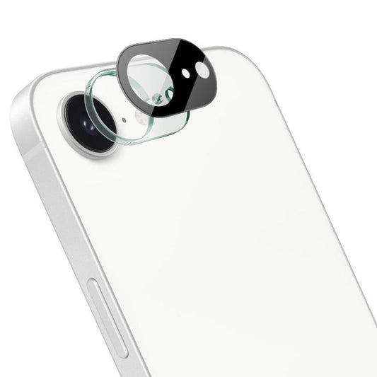 For iPhone 16e imak High Definition Integrated Glass Lens Film Black Version - iPhone 16e Tempered Glass by imak | Online Shopping UK | buy2fix