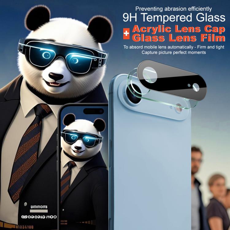 For iPhone 17 Air imak High Definition Integrated Glass Lens Film Black Version - iPhone 17 Air Tempered Glass by imak | Online Shopping UK | buy2fix