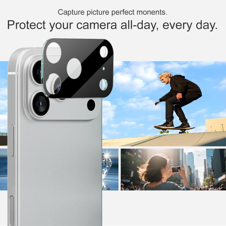 For iPhone 17 Pro imak High Definition Integrated Glass Lens Film Black Version - iPhone 17 Pro Tempered Glass by imak | Online Shopping UK | buy2fix