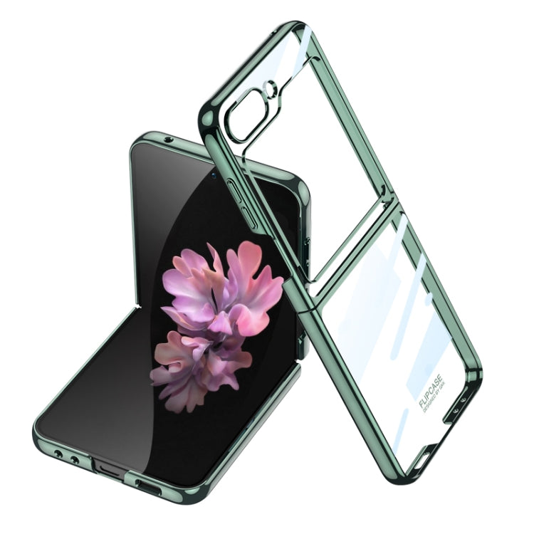 For Samsung Galaxy Z Flip6 / Flip7 FE GKK Electroplating Full Coverage Phone Case(Green) - Galaxy Z Flip6 5G Cases by GKK | Online Shopping UK | buy2fix