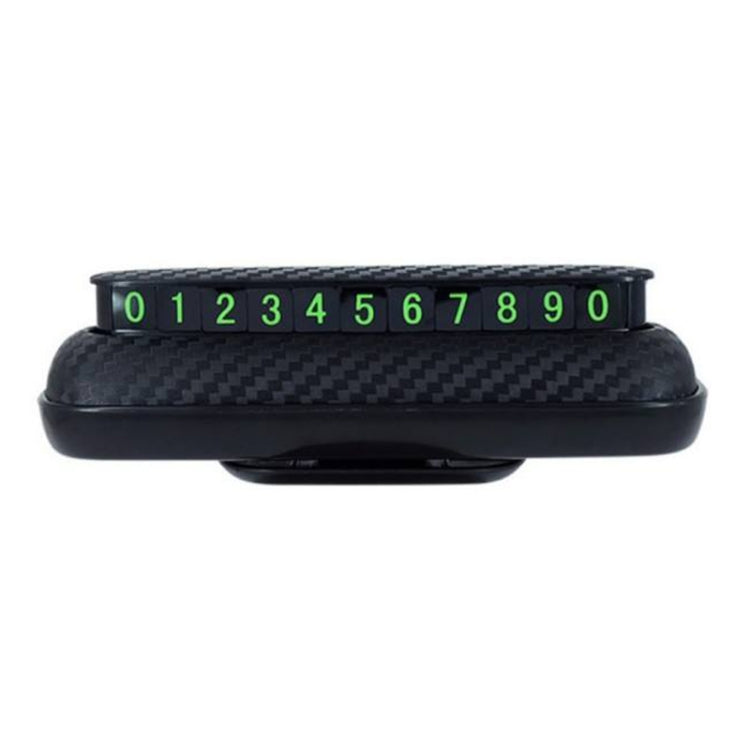 3R-2154 Car Temporary Parking Card Hidden Luminous Phone Number Plate - Parking Card by 3R | Online Shopping UK | buy2fix