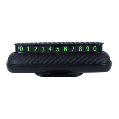 3R-2154 Car Temporary Parking Card Hidden Luminous Phone Number Plate - Parking Card by 3R | Online Shopping UK | buy2fix