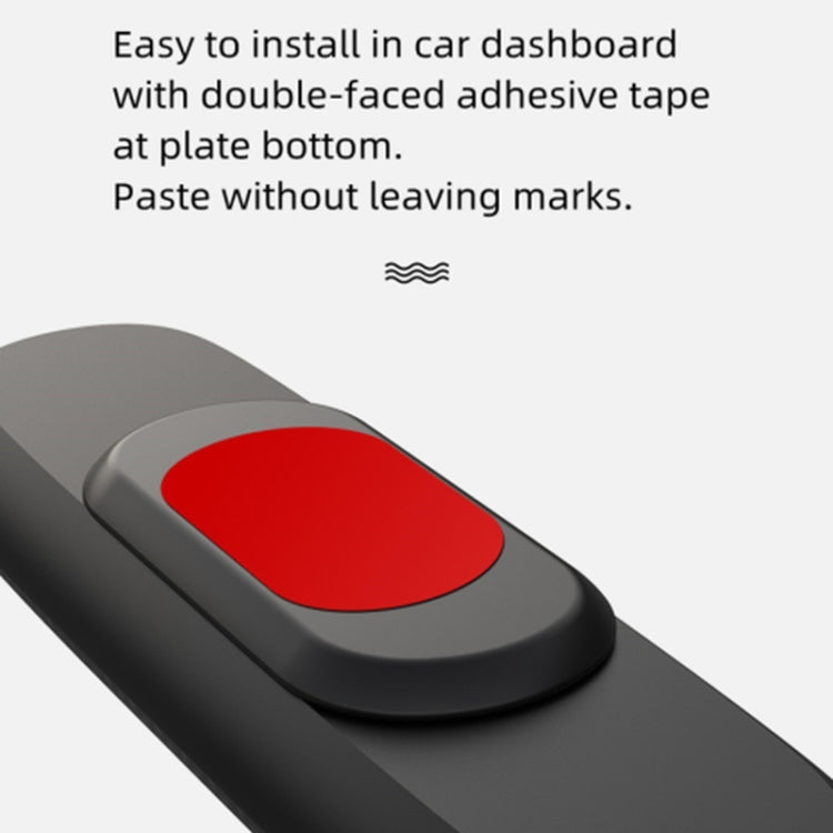 3R-2154 Car Temporary Parking Card Hidden Luminous Phone Number Plate - Parking Card by 3R | Online Shopping UK | buy2fix