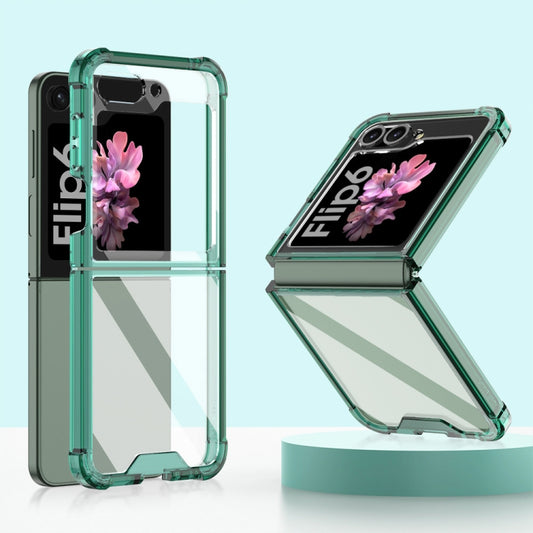 For Samsung Galaxy Z Flip6 / Flip7 FE GKK Airbag Full Coverage Phone Case(Green) - Galaxy Z Flip6 5G Cases by GKK | Online Shopping UK | buy2fix