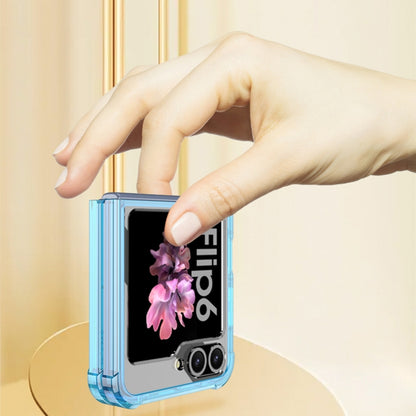 For Samsung Galaxy Z Flip6 / Flip7 FE GKK Airbag Full Coverage Phone Case(Transparent) - Galaxy Z Flip6 5G Cases by GKK | Online Shopping UK | buy2fix