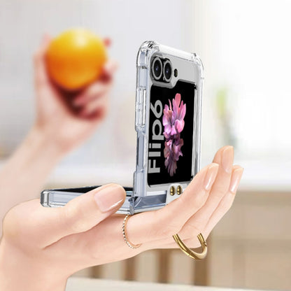 For Samsung Galaxy Z Flip6 / Flip7 FE GKK Airbag Ring Full Coverage Phone Case(Purple) - Galaxy Z Flip6 5G Cases by GKK | Online Shopping UK | buy2fix