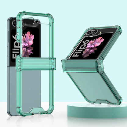 For Samsung Galaxy Z Flip6 / Flip7 FE GKK Airbag Hinge Full Coverage Phone Case(Green) - Galaxy Z Flip6 5G Cases by GKK | Online Shopping UK | buy2fix