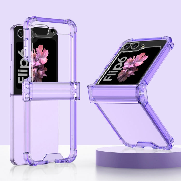 For Samsung Galaxy Z Flip6 / Flip7 FE GKK Airbag Hinge Full Coverage Phone Case(Purple) - Galaxy Z Flip6 5G Cases by GKK | Online Shopping UK | buy2fix