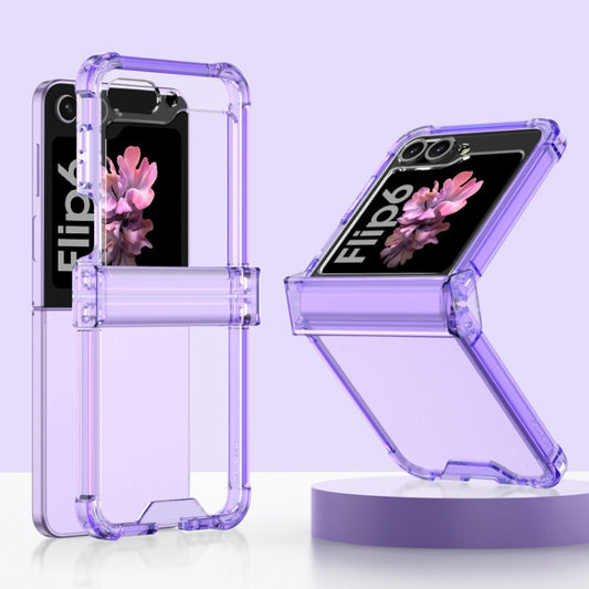 For Samsung Galaxy Z Flip6 / Flip7 FE GKK Airbag Hinge Full Coverage Phone Case(Purple) - Galaxy Z Flip6 5G Cases by GKK | Online Shopping UK | buy2fix