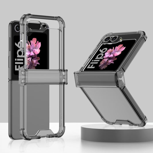 For Samsung Galaxy Z Flip6 / Flip7 FE GKK Airbag Hinge Full Coverage Phone Case(Black) - Galaxy Z Flip6 5G Cases by GKK | Online Shopping UK | buy2fix