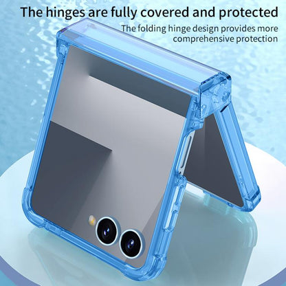 For Samsung Galaxy Z Flip7 5G GKK Airbag Hinge Full Coverage Phone Case(Black) - Galaxy Z Flip7 5G Cases by GKK | Online Shopping UK | buy2fix