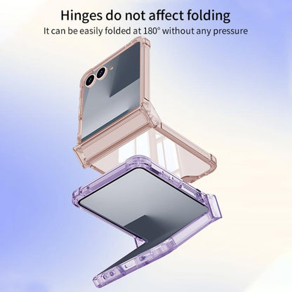 For Samsung Galaxy Z Flip7 5G GKK Airbag Hinge Full Coverage Phone Case(Orange) - Galaxy Z Flip7 5G Cases by GKK | Online Shopping UK | buy2fix