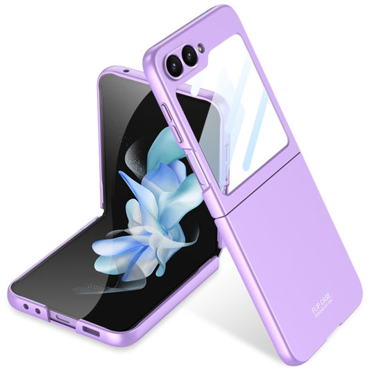 For Samsung Galaxy Z Flip6 / Flip7 FE GKK Integrated Ultra-thin Full Coverage Phone Case(Dream Mirror Purple) - Galaxy Z Flip6 5G Cases by GKK | Online Shopping UK | buy2fix