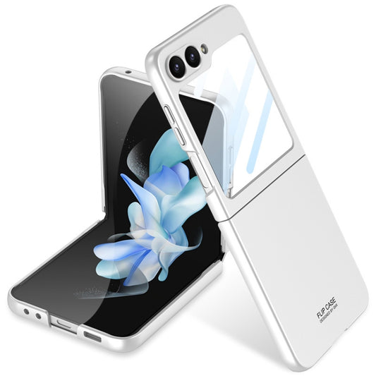 For Samsung Galaxy Z Flip6 / Flip7 FE GKK Integrated Ultra-thin Full Coverage Phone Case(Silver) - Galaxy Z Flip6 5G Cases by GKK | Online Shopping UK | buy2fix