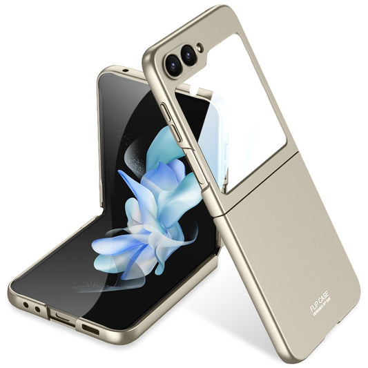 For Samsung Galaxy Z Flip6 / Flip7 FE GKK Integrated Ultra-thin Full Coverage Phone Case(Titanium Gray) - Galaxy Z Flip6 5G Cases by GKK | Online Shopping UK | buy2fix