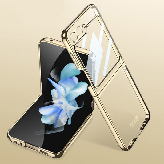 For Samsung Galaxy Z Flip6 / Flip7 FE GKK Integrated Electroplating Full Coverage Phone Case(Gold) - Galaxy Z Flip6 5G Cases by GKK | Online Shopping UK | buy2fix