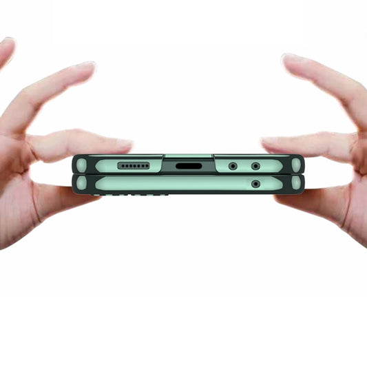 For Samsung Galaxy Z Flip6 / Flip7 FE GKK Integrated Electroplating Full Coverage Phone Case(Green) - Galaxy Z Flip6 5G Cases by GKK | Online Shopping UK | buy2fix