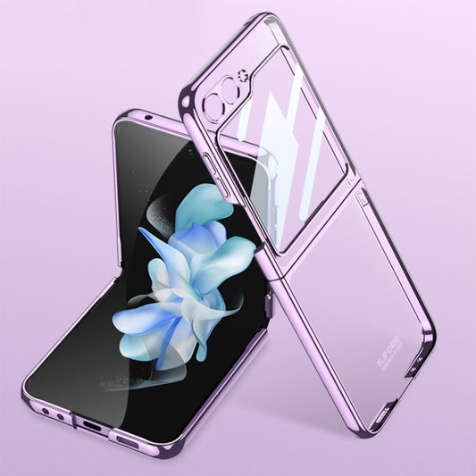 For Samsung Galaxy Z Flip6 / Flip7 FE GKK Integrated Electroplating Full Coverage Phone Case(Purple) - Galaxy Z Flip6 5G Cases by GKK | Online Shopping UK | buy2fix