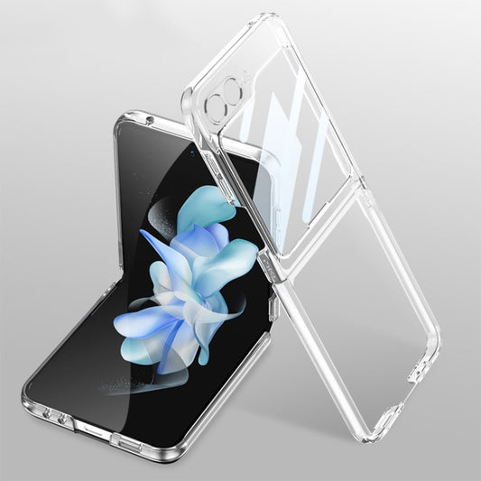 For Samsung Galaxy Z Flip6 / Flip7 FE GKK Integrated Electroplating Full Coverage Phone Case(Transparent) - Galaxy Z Flip6 5G Cases by GKK | Online Shopping UK | buy2fix