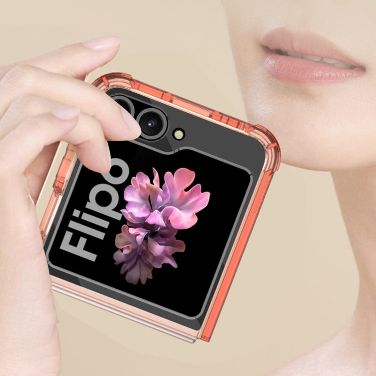 For Samsung Galaxy Z Flip6 / Flip7 FE GKK MagSafe Airbag Shockproof Phone Case(Transparent) - Galaxy Z Flip6 5G Cases by GKK | Online Shopping UK | buy2fix