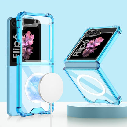 For Samsung Galaxy Z Flip6 / Flip7 FE GKK MagSafe Airbag Shockproof Phone Case(Blue) - Galaxy Z Flip6 5G Cases by GKK | Online Shopping UK | buy2fix