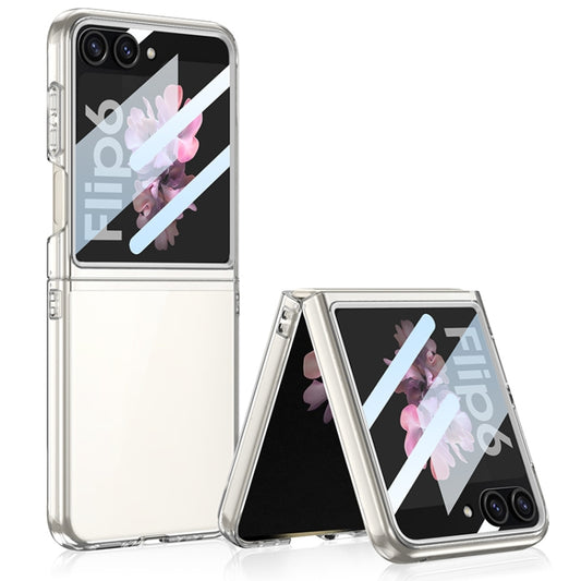 For Samsung Galaxy Z Flip6 / Flip7 FE GKK Integrated Ultra-thin Large Window PC Phone Case(Transparent) - Galaxy Z Flip6 5G Cases by GKK | Online Shopping UK | buy2fix