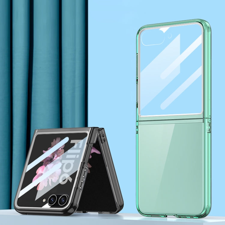 For Samsung Galaxy Z Flip6 / Flip7 FE GKK Integrated Ultra-thin Large Window PC Phone Case(Transparent) - Galaxy Z Flip6 5G Cases by GKK | Online Shopping UK | buy2fix