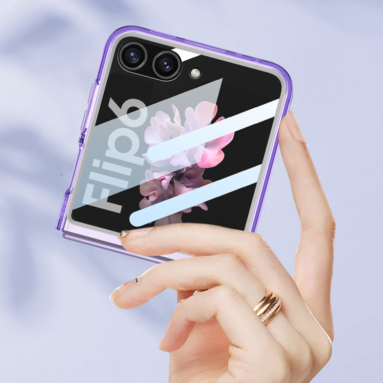 For Samsung Galaxy Z Flip6 / Flip7 FE GKK Integrated Ultra-thin Large Window PC Phone Case(Transparent) - Galaxy Z Flip6 5G Cases by GKK | Online Shopping UK | buy2fix