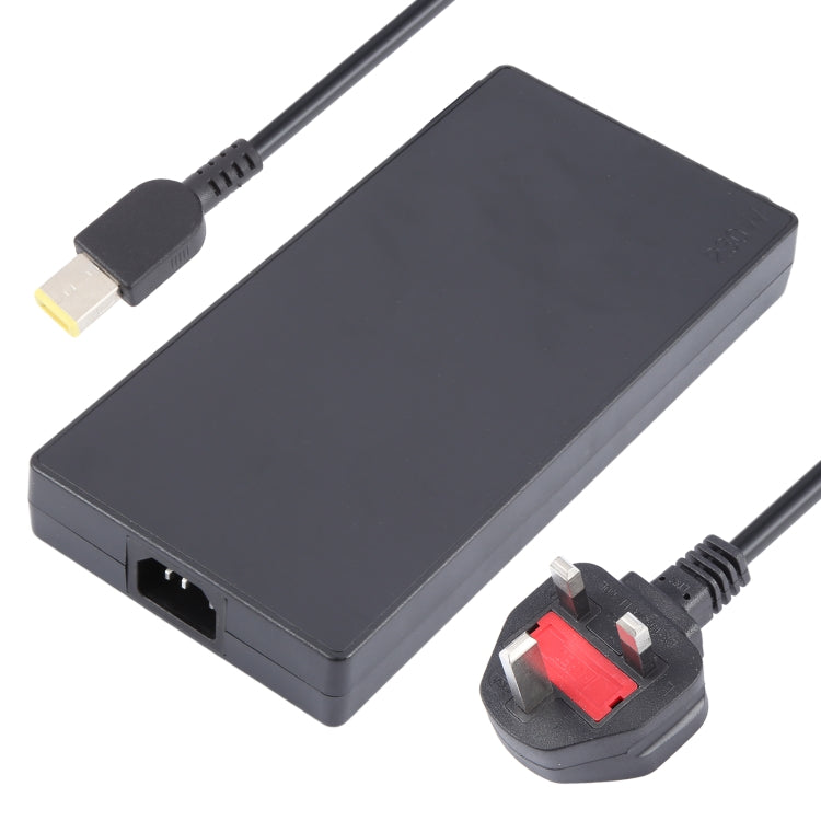 230W 20V 11.5A Laptop Notebook Power Adapter with Big Square USB Port For Lenovo Thinkpad / ThinkBook / Xiaoxin, Plug:UK Plug by buy2fix