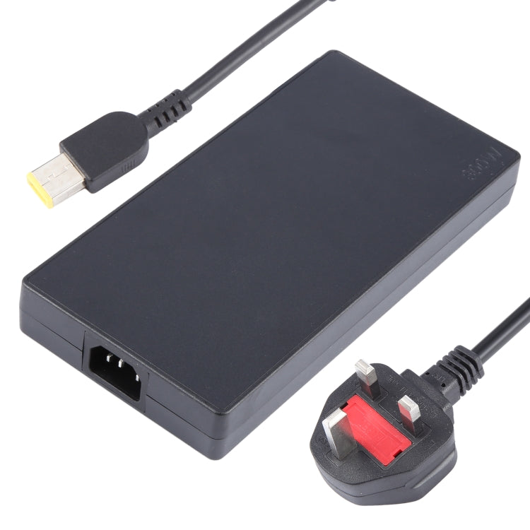 300W 20V 15A Laptop Notebook Power Adapter with Big Square USB Port For Lenovo Thinkpad / ThinkBook / Xiaoxin, Plug:UK Plug by buy2fix