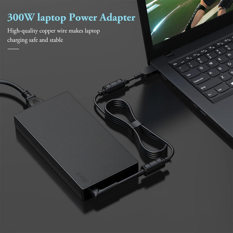 300W 20V 15A Laptop Notebook Power Adapter with Big Square USB Port For Lenovo Thinkpad / ThinkBook / Xiaoxin, Plug:US Plug by buy2fix