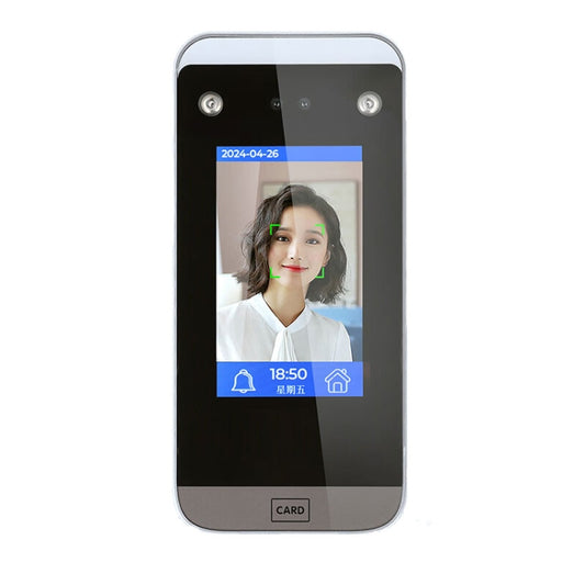 Realand F100 4.3 inch Capacitive Touch Screen Face Fingerprint Card Attendance Machine - Attendance System by Realand | Online Shopping UK | buy2fix