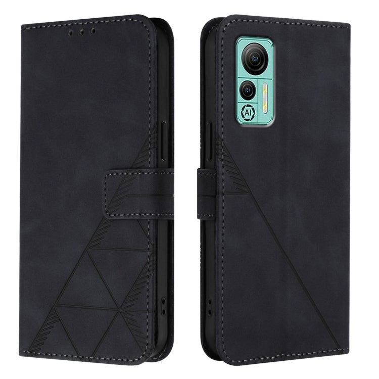 For Ulefone Note 14 Crossbody 3D Embossed Flip Leather Phone Case(Black) by buy2fix