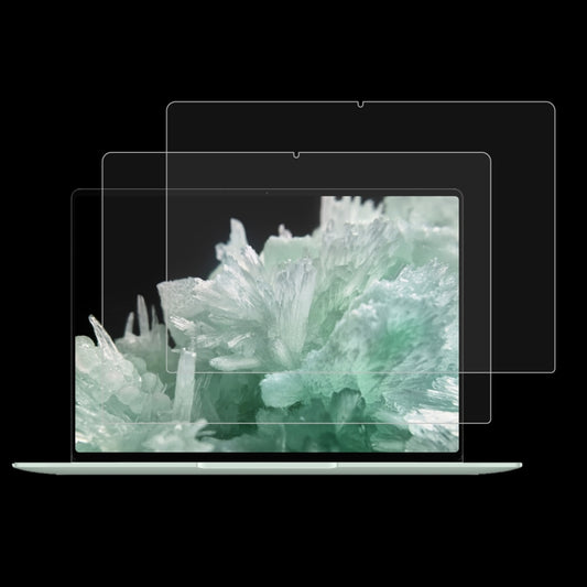 For Huawei MateBook 14 2024 2pcs 9H 0.3mm Explosion-proof Tempered Glass Film by buy2fix