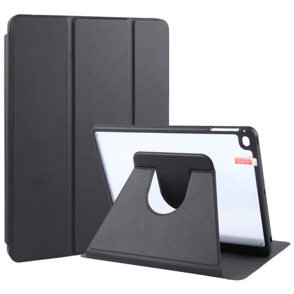 For iPad 9.7 2018 & 2017 / Air / Air2 GEBEI Acrylic TPU 3-folding Rotating Smart Tablet Leather Case withh Pen Slot(Black) - iPad 9.7 (2018) & (2017) Cases by GEBEI | Online Shopping UK | buy2fix